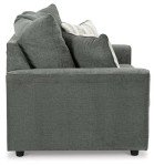 Gray Flared Arm Casual Loveseat by Ashley