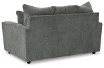 Gray Flared Arm Casual Loveseat by Ashley