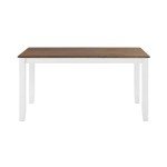 7-Piece Solid Wood Dining Table Set for 6