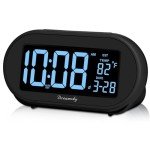 DreamSky Digital Alarm Clock with USB Port