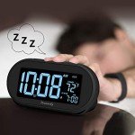DreamSky Digital Alarm Clock with USB Port