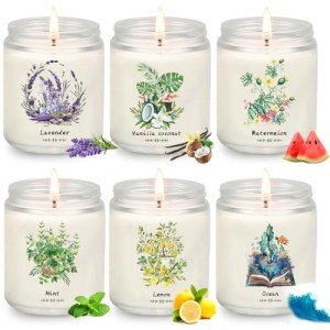 Aromatherapy Candle Gift Set - 6 Pack