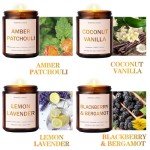 Aromatherapy Candle Gift Set - 4 Pack