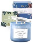 Eucalyptus Pine Scented 3-Wick Candle 15.8 oz