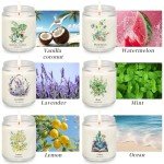 Aromatherapy Candle Gift Set - 6 Pack