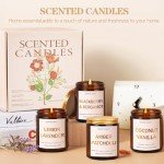 Aromatherapy Candle Gift Set - 4 Pack