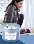 Eucalyptus Pine Scented 3-Wick Candle 15.8 oz