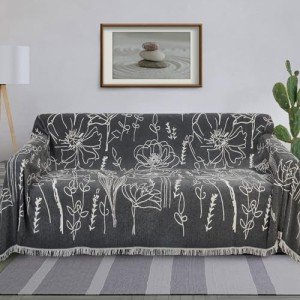 NANTA Washable Chenille Sectional Sofa Cover