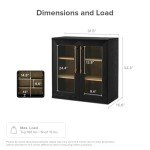 Mopio Blake Modular Storage Cabinet Set of 2