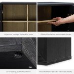 Mopio Blake Modular Storage Cabinet Set of 2