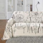 NANTA Washable Chenille Sectional Sofa Cover