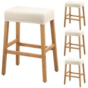 Stretch Waterproof Stool Covers - 4 Pack Set