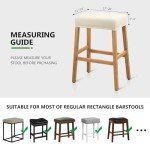 Stretch Waterproof Stool Covers - 4 Pack Set