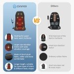 Comfier Heated Massage Seat Cushion with Vibrations