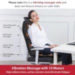 Comfier Heated Massage Seat Cushion with Vibrations