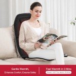 Comfier Heated Massage Seat Cushion with Vibrations