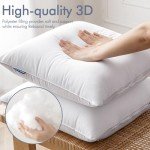 MIULEE 20x20 Cotton Throw Pillow Inserts (Set of 2)