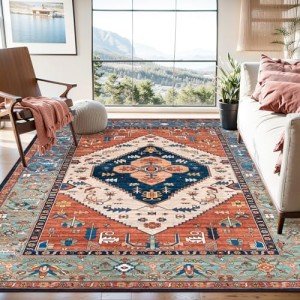 Boho Non-Slip Large Area Rug 9x12