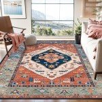Boho Non-Slip Large Area Rug 9x12