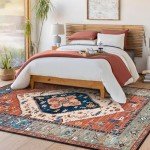 Boho Non-Slip Large Area Rug 9x12