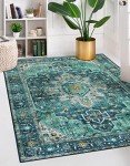 Moynesa Vintage Area Rug - 5x7 Boho Design