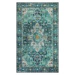 Moynesa Vintage Area Rug - 5x7 Boho Design