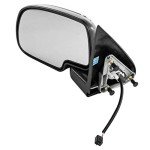 Chevy Avalanche Silverado Left Side Mirror - Chrome