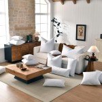 Set of 2 White Down Feather Pillow Inserts