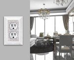 Sparkling Rhinestone Outlet Covers - 2 Pack
