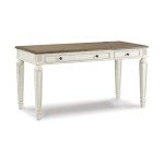 Realyn French Country Lift Top Desk with USB