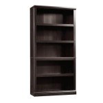 Sauder Estate Black 5-Shelf Bookcase Storage Unit