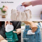 Portable LED Magnifying Makeup Mirror - 4 Inch