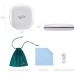 Portable LED Magnifying Makeup Mirror - 4 Inch