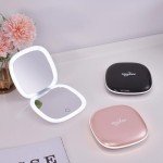Portable LED Magnifying Makeup Mirror - 4 Inch