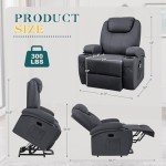 Ergonomic Power Lift Recliner Chair with Massage