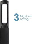 Portable Dimmable LED Desk Lamp with Gooseneck