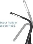 Portable Dimmable LED Desk Lamp with Gooseneck