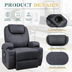 Ergonomic Power Lift Recliner Chair with Massage