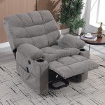 Phoenix Home Ergonomic Power Lift Recliner with Massage