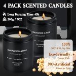 Men’s Scented Candle Set - 4 Pack Variety