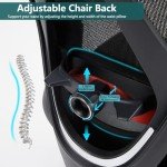 Ergonomic Rolling Office Chair with Adjustable Features