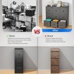 Black Metal 3 Drawer Locking File Cabinet
