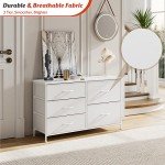 White 5-Drawer Dresser for Kids' Bedroom