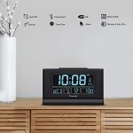 DreamSky Alarm Clock with USB Port and Dimmer