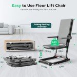 Electric Lift Chair with Wheels for Seniors