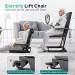 Electric Lift Chair with Wheels for Seniors
