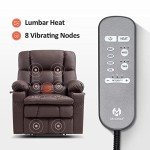 MCombo Dual Motor Lift Recliner with Massage & Heat
