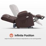 MCombo Dual Motor Lift Recliner with Massage & Heat
