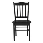 Boraam Black Shaker Dining Chairs, Set of 2