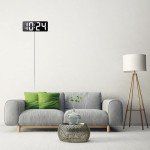LED Digital Wall Clock with Large Display